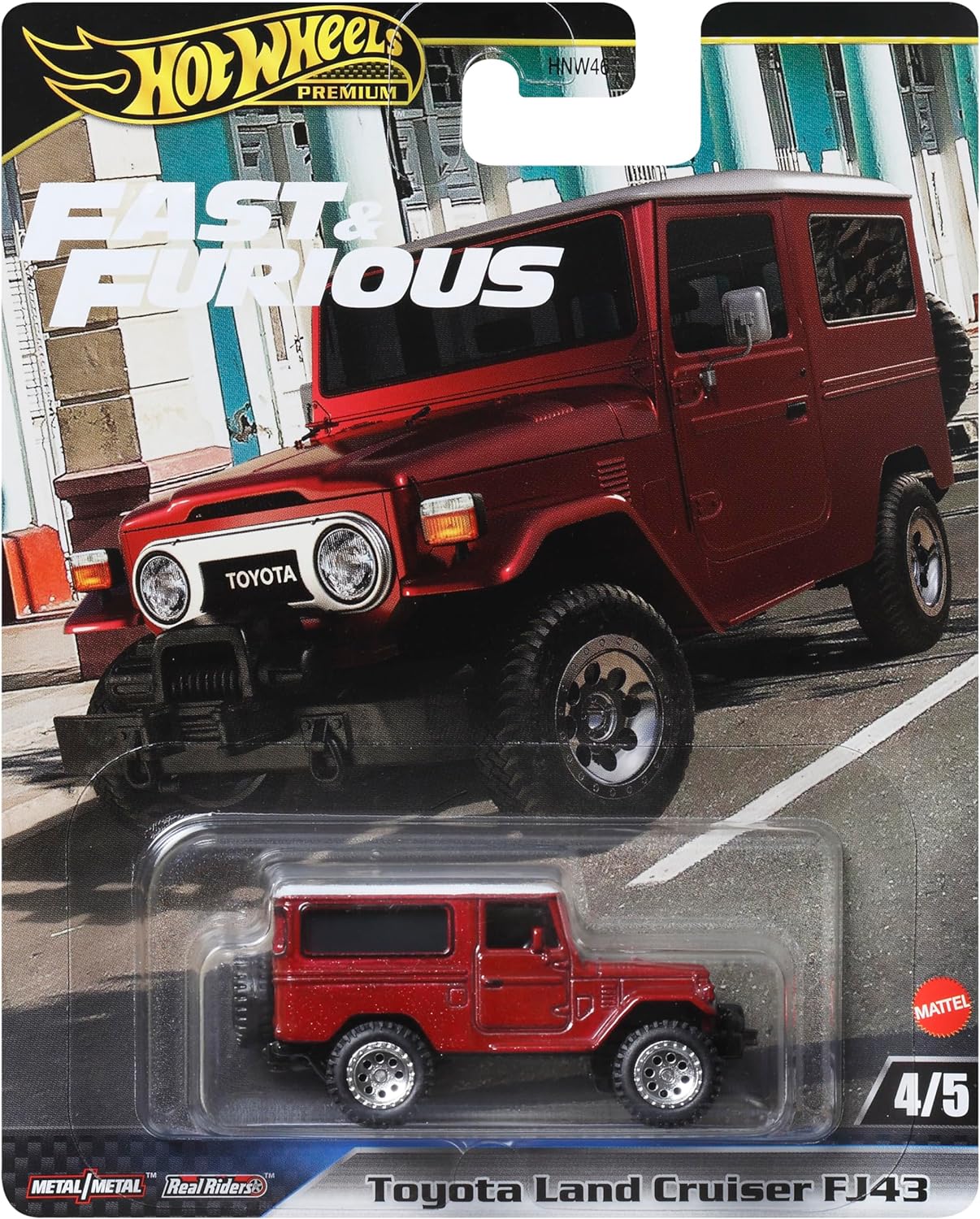 Hot Wheels Toyota Land Cruiser FJ60 Fast & Furious HNW46 - Escorrega O - Foto 4