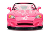 1/24 ""25 Years of Fast & Furious"" Suki's Honda S2000 Pink Diecast Model by Jada 97604