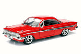 Jada Fast & Furious 8 - Dom's Chevy Impala 1/24 Diecast Vehicle, Model Car, Red 98426