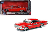 Jada Fast & Furious 8 - Dom's Chevy Impala 1/24 Diecast Vehicle, Model Car, Red 98426