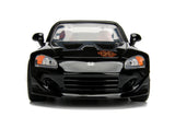 JADA Fast & Furious 1:24 Johnny's Honda S2000 Black 1/32 Diecast Model 99541