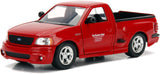 JADA Fast & Furious Brian's 1999 Ford F-150 SVT Lightning Pickup Truck Candy Red 1/24 Diecast Model Car 99574