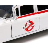 Jada Hollywood Rides 1:24 Ghostbusters Ecto-1 1959 Cadillac Ambulance Die-cast Vehicle Scale Collectible 99731