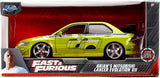 JADA Brian's 2002 Mitsubishi Lancer Evolution EVO VII GREEN "FAST & FURIOUS 25 YEARS" 1/24 Diecast Model 99788