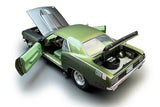 1970 Plymouth AAR Cuda Ivy Green 1:18 Scale Diecast Model by ACME A1806140