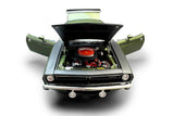 1970 Plymouth AAR Cuda Ivy Green 1:18 Scale Diecast Model by ACME A1806140