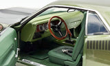 1970 Plymouth AAR Cuda Ivy Green 1:18 Scale Diecast Model by ACME A1806140