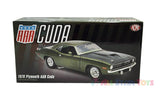 1970 Plymouth AAR Cuda Ivy Green 1:18 Scale Diecast Model by ACME A1806140