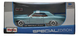 Maisto 1965 Buick Riviera Teal Blue 1/26 Diecast Model 31214