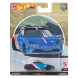 2022 Hot Wheels Car Culture AutoStrasse #5 Alpine A110 BLACK BLUE 1:64 HCK17