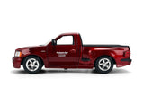 JADA "FAST & FURIOUS 25 YEARS" 1999 Ford F-150 SVT Lightning Pickup Truck Ruby Red Brush Color 1/24 Diecast Model Car 37876