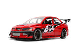 JADA Mitsubishi Lancer Evolution EVO IX RED "FAST & FURIOUS 25 YEARS" 1/24 Diecast Model 36208
