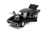 Dom's 1970 Dodge Charger R/T – TrueSpec Limited Edition (Fast & Furious) Diecast 1:24 Scale Model Jada 33721