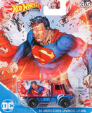 Hot Wheels Premium Pop Culture 2021 DC Comics Superman - 88 Mercedes Unimog GJR24