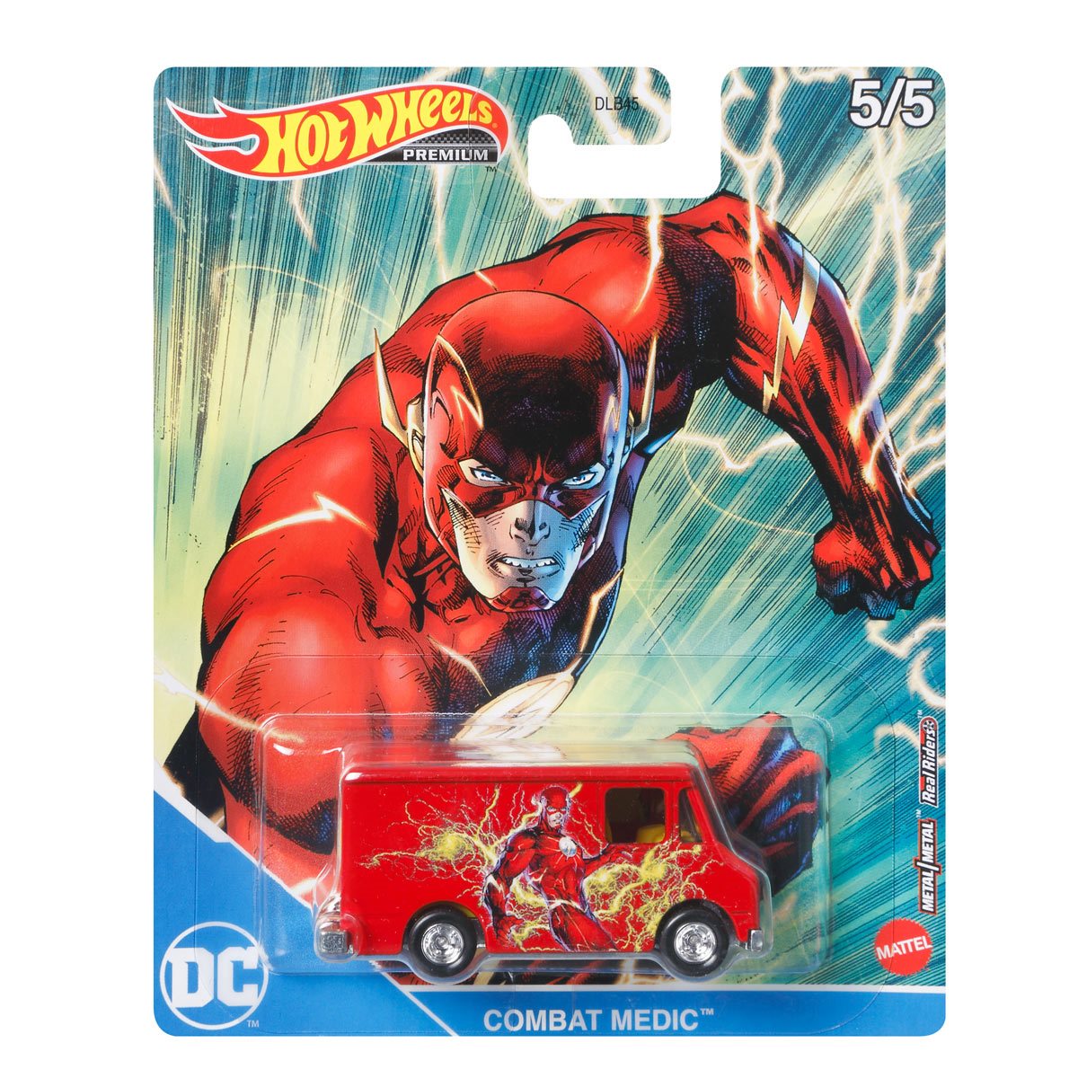 Hot Wheels Premium Pop Culture 2021 DC Comics Mix Set of 5 cars