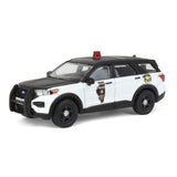 Greenlight 1:64 2022 Ford Police Interceptor Utility Illinois State Police 28100-F