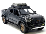 2024 Toyota Tacoma Trailhunter Edition 1:24 Black 1:24 Diecast Model MiJo H08777-BK