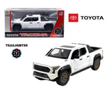 2024 Toyota Tacoma Trailhunter Edition 1:24 White 1:24 Diecast Model MiJo H08777-WH