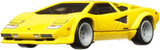 Hot Wheels Premium Car Culture Lamborghini Countac LP 5000 QV, Spettacolare 3/5 [Yellow] HKC47