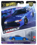 HOT WHEELS CAR CULTURE NISSAN SILEIGHTY 1/64 DIECAST CAR BLUE HRV75
