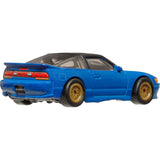 HOT WHEELS CAR CULTURE NISSAN SILEIGHTY 1/64 DIECAST CAR BLUE HRV75