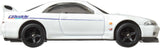HOT WHEELS CAR CULTURE NISSAN SKYLINE GT-R (BCNR33) 1/64 DIECAST CAR WHITE HRV99