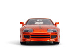 1/24 Hollywood Rides Chainsaw Man and 1995 Toyota Supra Diecast Figure and Car by Jada 35181