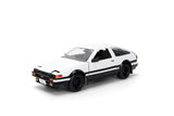 JADA 1:24 HOLLYWOOD RIDES – INITIAL D – 1986 TOYOTA TRUENO W/TAKUMI 34501