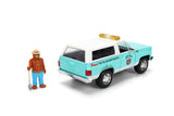 Jada Smokey Bear and 1980 Chevrolet Blazer Diecast Figure and Car Model 1/24 Scale 36294