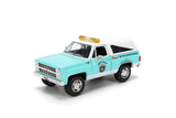 Jada Smokey Bear and 1980 Chevrolet Blazer Diecast Figure and Car Model 1/24 Scale 36294