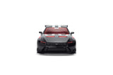 2025 Ford Mustang GTD "Darth Vader" Matt Black with Silver Stripes and Graphics "Star Wars" "Hollywood Rides" Series 1/32 Diecast Model Car Jada 37698