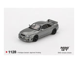 Mini GT 1:64 NISSAN Skyline GT-R Dark Metal Gray (NISMO BCNR33 CRS Version) – Limited Edition MGT 1128