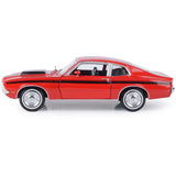1971 MERCURY COMET GT RED 1/24 DIECAST Model CAR by Motormax Forgotten Classics Series 79047 RED