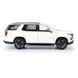 In stock! 2025 Chevrolet Tahoe Z71 1/24 Diecast Car Model Motormax 79392 WHITE