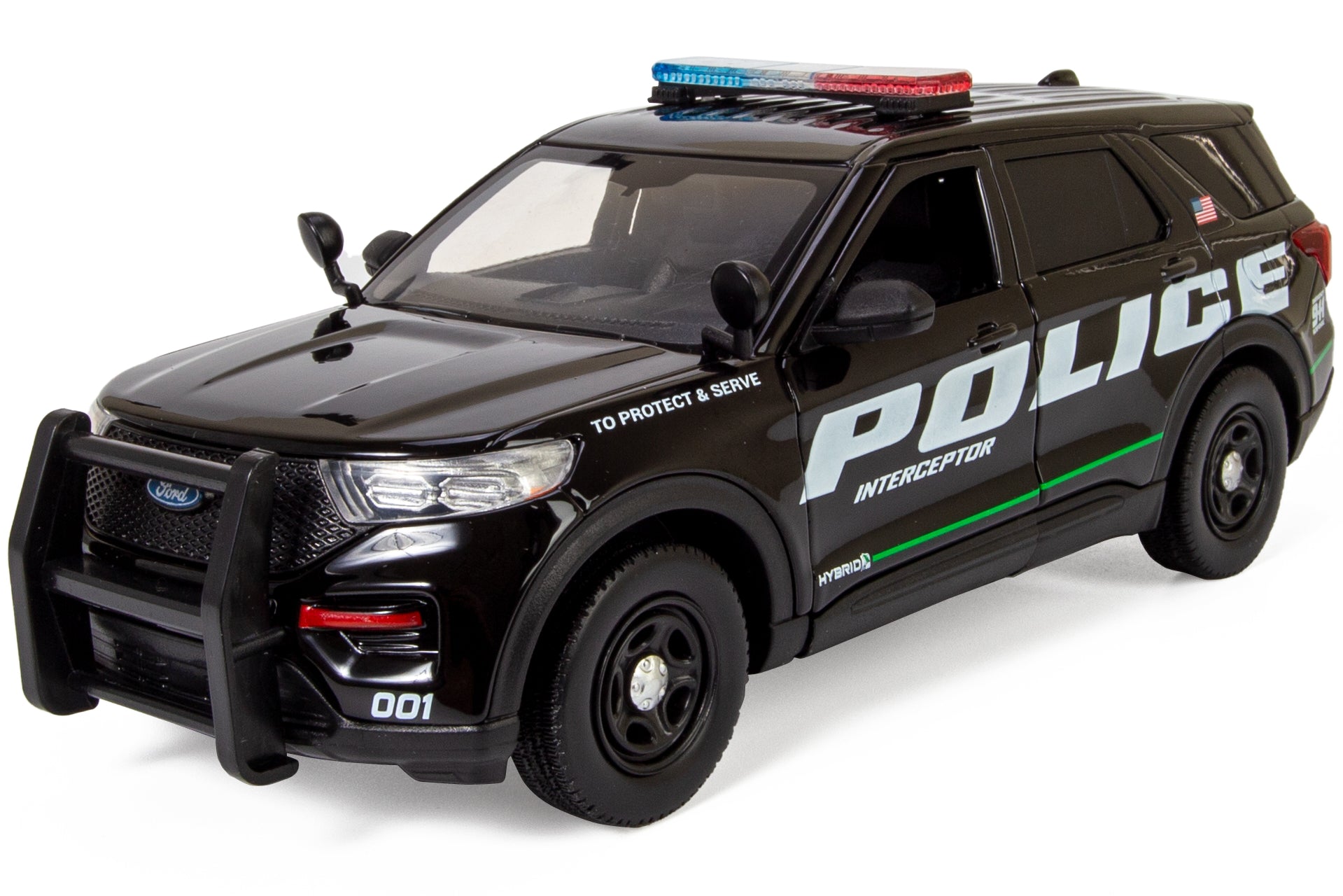 Automodello FORD Police Interceptor Utility 2022 Nero 1/24 - Foto 7