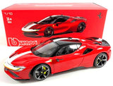 1:18 Bburago Signature Series Ferrari SF90 STRADALE Red Diecast Model 18-16911