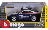 PORSCHE 911 DAKAR 1/24 Scale Diecast Model Bburago 18-28029