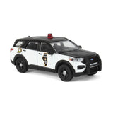 Greenlight 1:64 2022 Ford Police Interceptor Utility Illinois State Police 28100-F