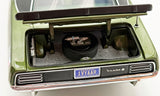 1970 Plymouth AAR Cuda Green with Vinyl Top 1:18 Scale Diecast Model by ACME A1806140VT