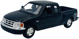 2001 Ford F-150 Black 1:24 Scale Pickup Truck Die-cast Model Car by Motormax 73284 Black