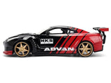 1:24 2009 Nissan GT-R (R35) Ben Sopra JDM Tuners Diecast Model by Jada 37022