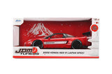 1:24 Jada 2002 Honda NSX-R (Japan Spec) JDM Tuners Diecast Car Model Red and Black 35958