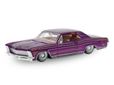 Maisto Design 1965 Buick Riviera Purple with Body Graphics 1/26 Diecast Model 32551