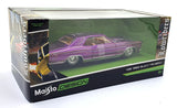 Maisto Design 1965 Buick Riviera Purple with Body Graphics 1/26 Diecast Model 32551
