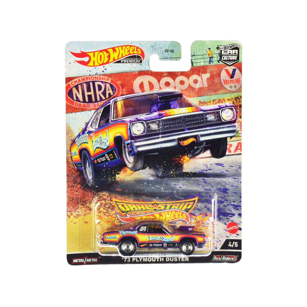 Hot Wheels Car Culture 1/64 Plymouth Duster 73 Drag Strip FPY86-957R #4/5 HCK22