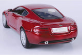 Aston Martin DB9 Coupe 1:24 Diecast Model Car MotorMax 73321 RED