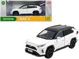 Toyota Rav4 Hybrid XSE White 1:24 Scale Diecast Model MiJo H08666WHBK