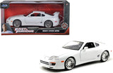 1/24 Fast and Furious Brian's Toyota Supra White Diecast Model by Jada 97375
