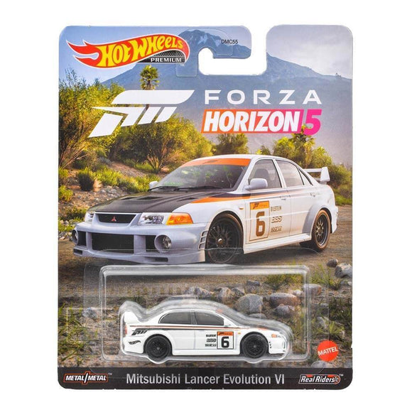 Hot Wheels Premium 2022 Retro Entertainment Forza Horizon 5 Mitsubishi Lancer Evolution VI  HCP11