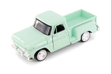 Motormax 1966 GMC C1000 Fenderside DIecast Model Light Green 79379GRN